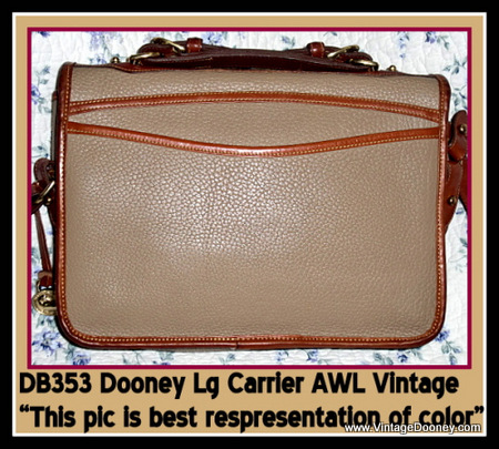 Vintage Dooney Carrier Bag