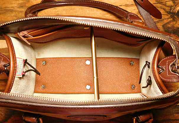 Bone Vintage Dooney Mini Satchel Shoulder Bag 