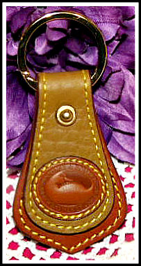 Dooney and Bourke All Weather Leather  Duck Key Fob