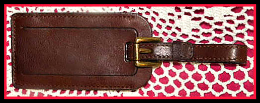 Dooney and Bourke  Vintage Accessories   Luggage Tag