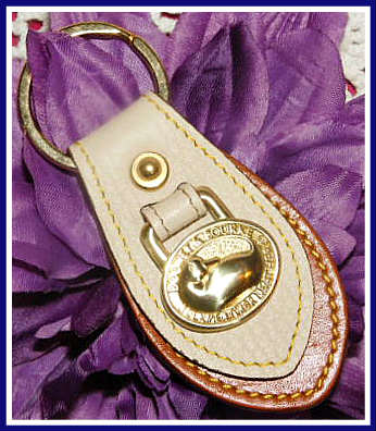 Dooney and Bourke AWL  All-Weather Leather Vintage Duck Key Fob