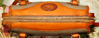 Vintage Dooney and Bourke All-Weather Leather AWL Mini Satchel