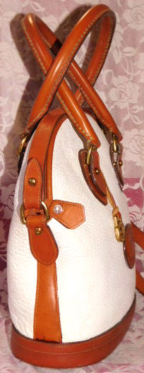 Vintage Dooney Norfolk Satchel Shoulder Bag