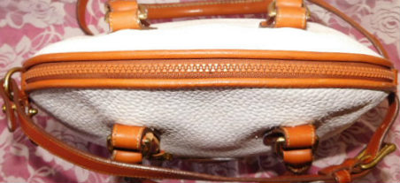 Vintage Dooney Norfolk Satchel Shoulder Bag