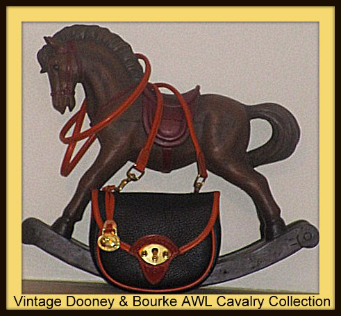 Vintage Dooney Cavalry Body Bag