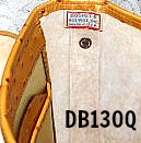 Vintage Dooney Bourke Ostrich Flap Bag