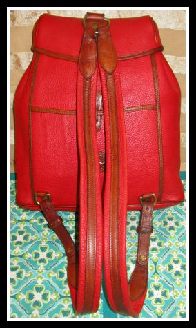 Vintage Dooney Sherpa Backpack