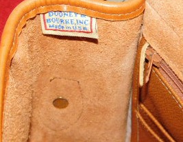  Peanut Vintage Dooney Surrey Bag