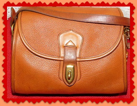 Vintage Dooney Essex Shoulder Bag