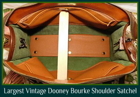 Vintage Dooney and Bourke All-Weather Leather AWL    Vintage Shoulder Satchel