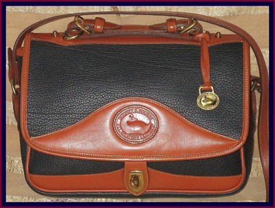 Vintage Dooney Carrier Shoulder Bag