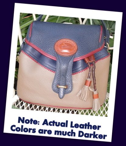 Vintage Dooney Teton Shoulder Bag