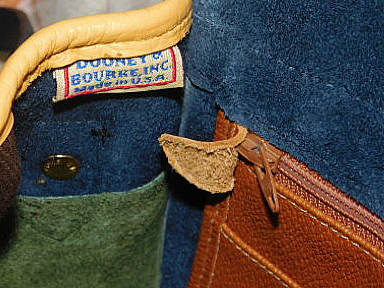 Vintage Dooney and Bourke AWL All-Weather Leather Teton Shoulder Bag