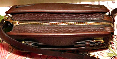 Vintage Dooney and Bourke  All-Weather Leather Zip Top