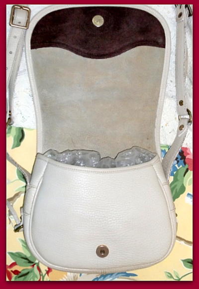 Teton Collection  Dooney & Bourke All Weather Leather  Rare Vintage Shoulder Bag
