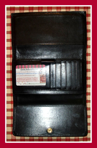 Vintage Dooney and Bourke Black Wallet