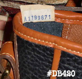 Dooney Bourke Black Dover Shouder Bag Vintage Dooney Bourke