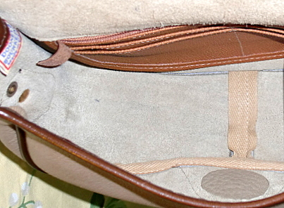 Vintage Dooney and Bourke  Saddle Bag