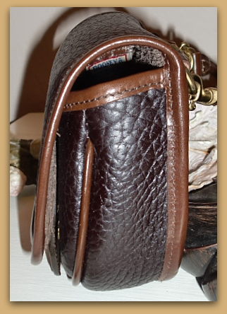 Vintage Dooney Saddle Bag Purse