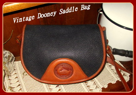 Saddle Bag Vintage Dooney Bourke AWL | Vintage Dooney Bourke All-Weather  Leather Shoulder Bag | Dooney Saddle Bag