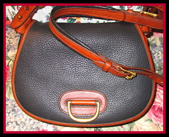 Vintage Dooney Horseshoe Bag