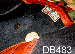 Authentic Vintage  Dooney and Bourke All-Weather Leather  R73 Large Cavalry Trooper