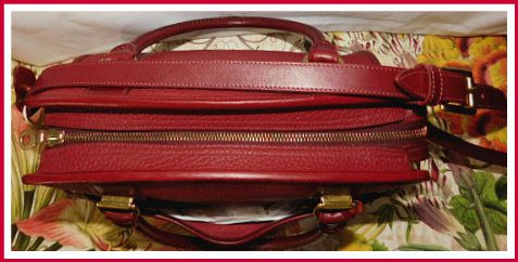Dooney & Bourke Vintage Buckle Bag  All-Weather Leather    Satchel/Shoulder Bag Buckle Bag