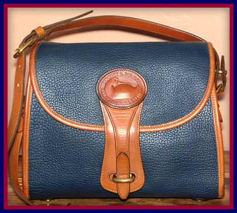 Vintage Dooney & Bourke All Weather Leather Essex Crossbody Handbag Bag