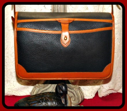Vintage Dooney and Bourke  All-Weather Leather® Surrey Bag