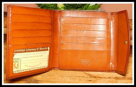  Vintage Dooney Credit Card Wallet