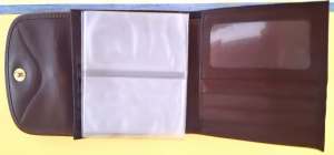 Dooney and Bourke  All-Weather Leather  W76 Vintage Credit Card Wallet 1999