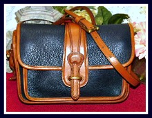 Wild West Equestrian Pocket Shoulder Bag Vintage Dooney