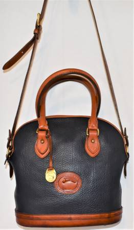 Dooney and Bourke All-Weather Leather  Norfolk Case  Shoulder Bag/ Satchel