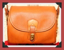 Uncommon Caramel Arrowhead Essex Vintage Dooney Shoulder Bag