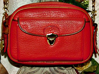 Red Kilty Bag Vintage Dooney AWL|Red Kilty Bag Vintage Dooney