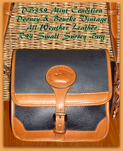 SOLD!!! Wow! Like New Navy Surrey Bag by Dooney & Bourke