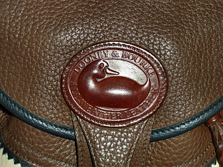 Pristine Teton Drawstring Saddle Bag Vintage Dooney Bourke Purse ...