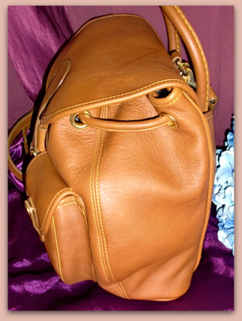 SOLD!!! Honey Glove Leather Backpack Dooney Bourke