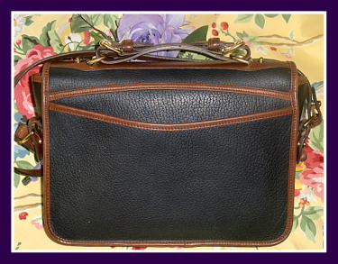Large Black Carrier Bag Vintage Dooney Bourke AWL