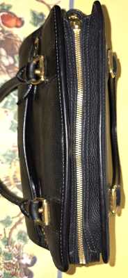 classic larger Vintage Dooney AWL Satchel Buckle Bag