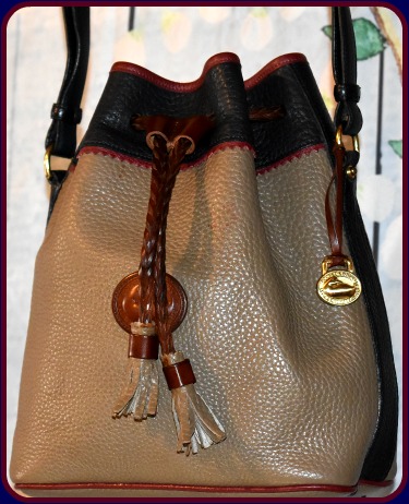 Vintage Dooney Teton Drawstring Bag