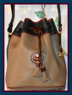 Vintage Dooney Teton Drawstring Bag