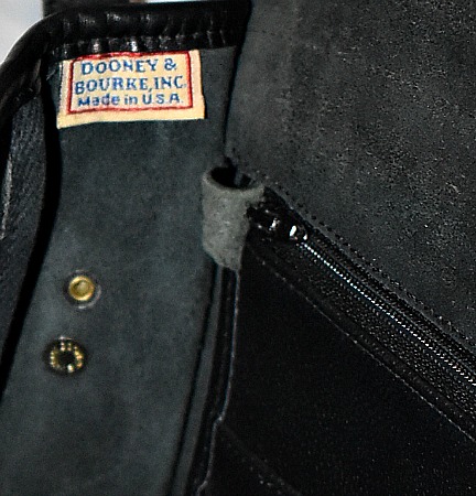  Black Vintage Dooney Carrier Bag