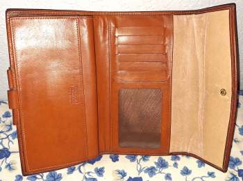 Dooney and Bourke All-Weather Leather  Checkbook Organizer