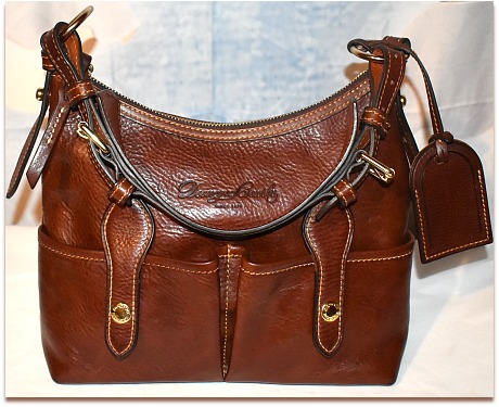 Vachetta shoulder bag