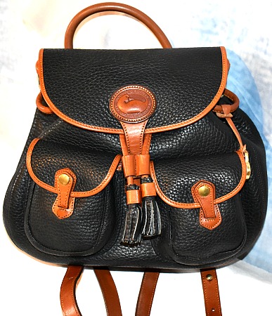 Dooney and Bourke All Weather Leather  R515 Canyon Pack |dooney back pack