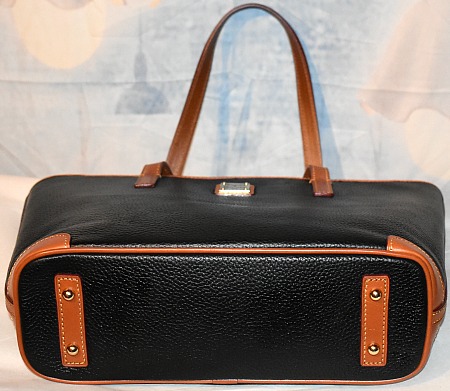 Vintage Dooney  All Weather Leather  Tote Handbag