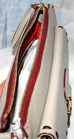 Dooney and Bourke  Florentine  Leather Tassel Short Shoulder Bag