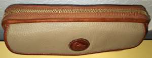 Dooney and Bourke All Weather Leather  Large Zip-Along Wallet Purse