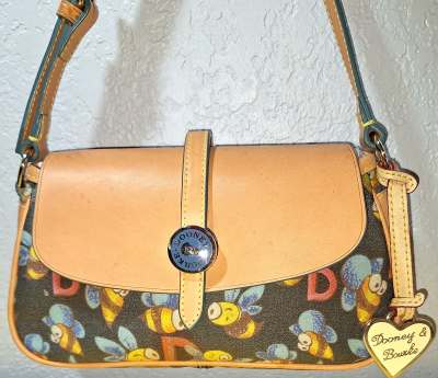 Dooney and Bourke  Bumble Bee Mini Flap Bag IT Collection